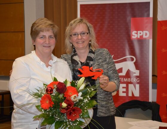 Marlen Pankonin und Anke Schuster