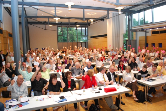 Einstimmig für Peter Simon und Stella Kirgiane-Efremidis, 14.7.2008